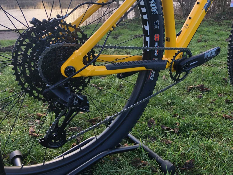 Nukeproof Scout 290 Custom Build Mountain Bike 2022 Yellow-2